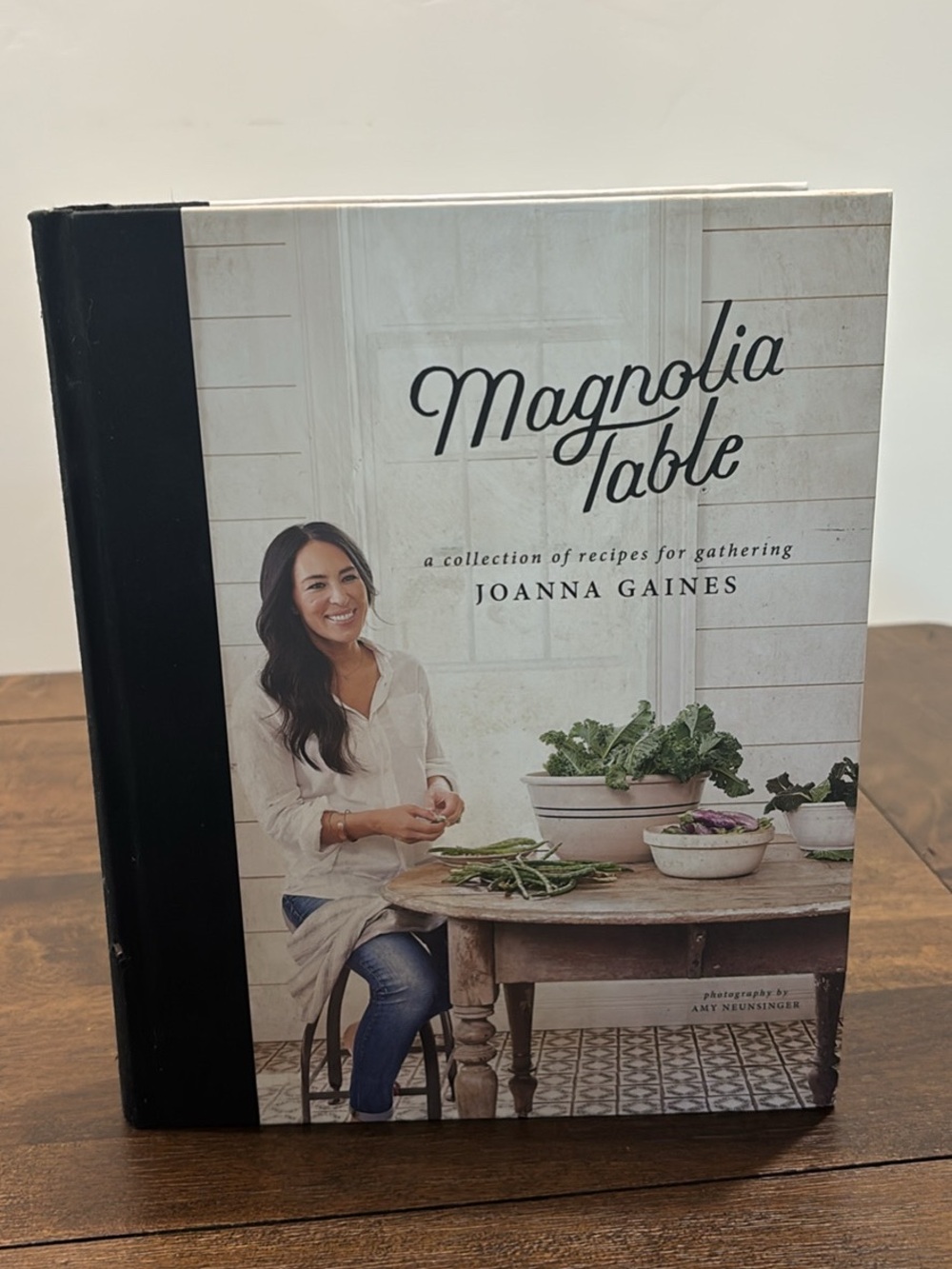 Magnolia Table Cookbook by Joanna Gaines - White & Black Cover